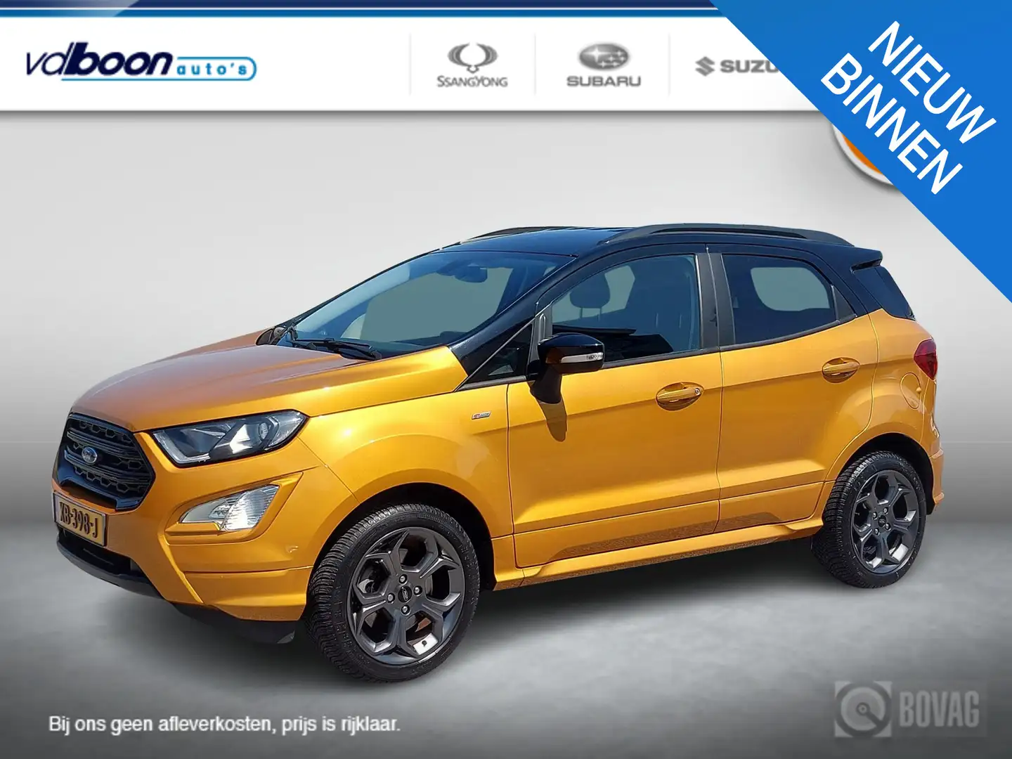Ford EcoSport 1.0 EcoBoost ST-Line NAVI | CLIMA | TREKHAAK | rij Жовтий - 1