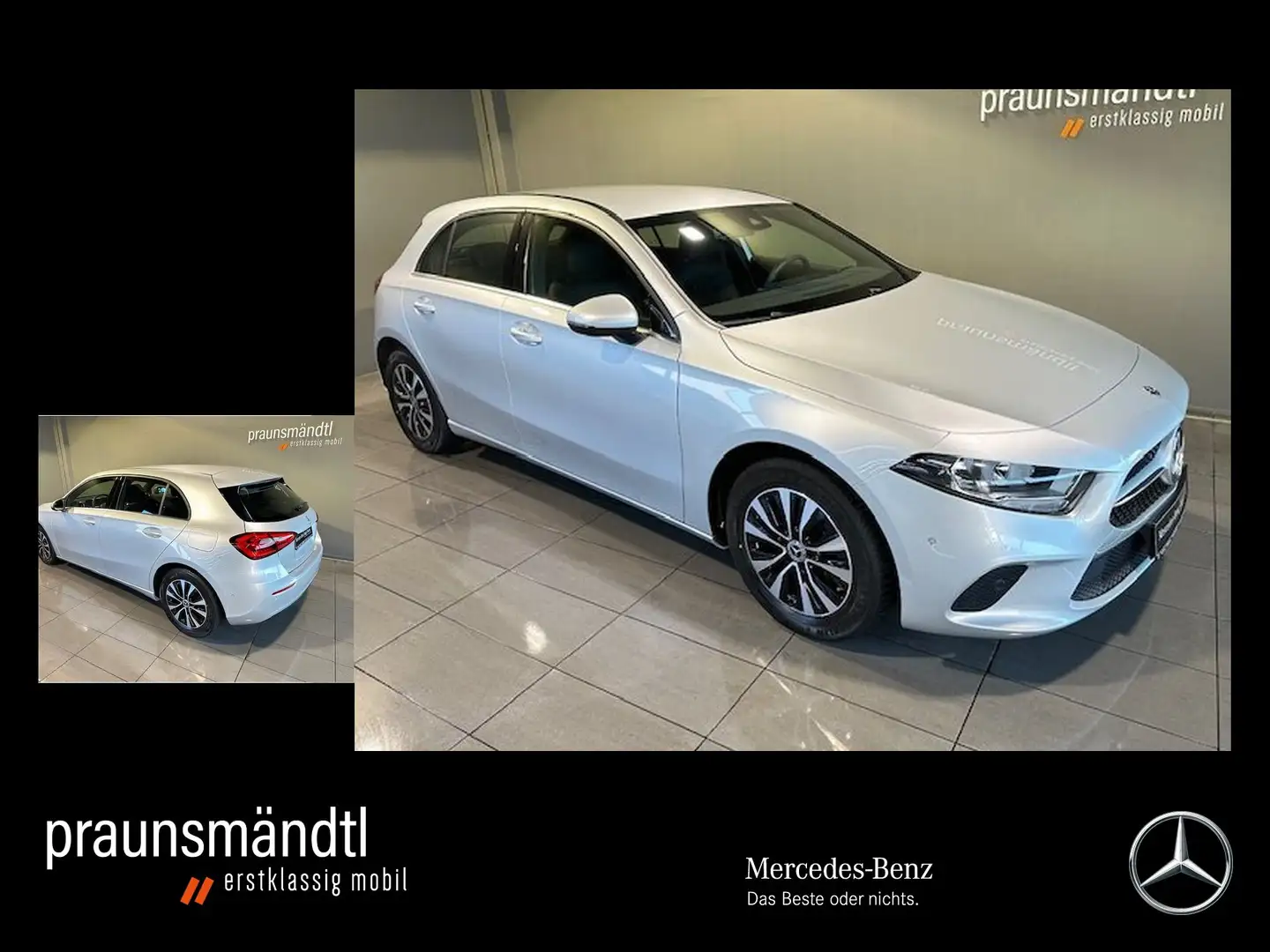 Mercedes-Benz A 200 Style 7G-DCT/MBUX/Parktronic/DAB/SHZ/Kamer Argent - 1