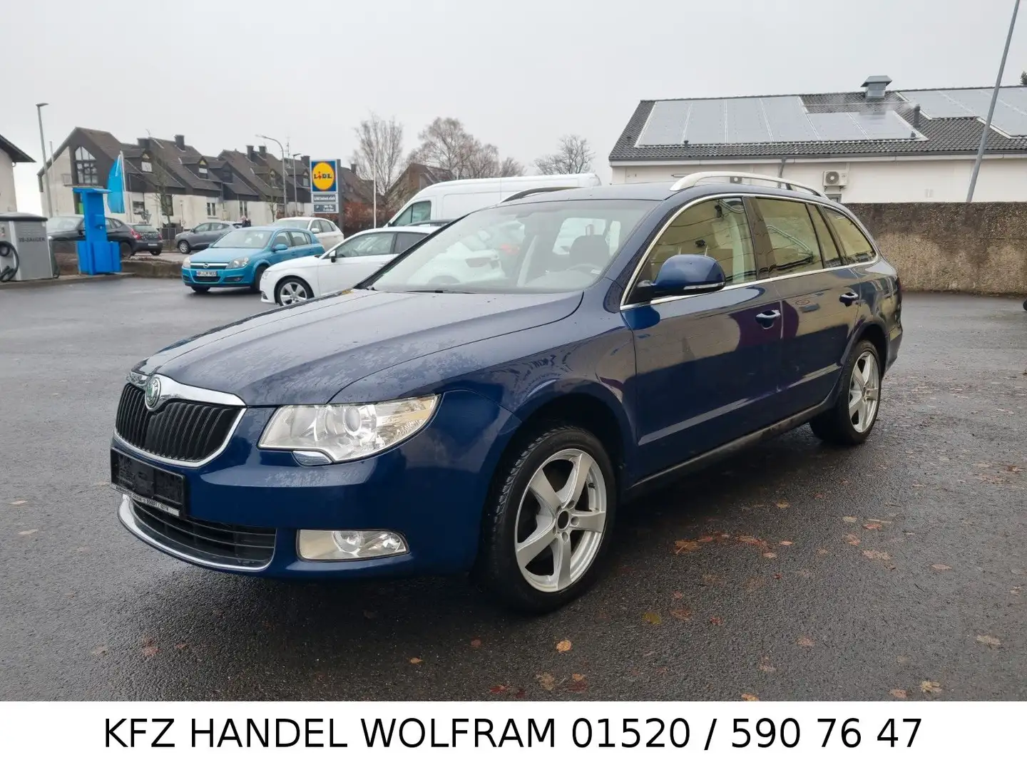Skoda Superb Combi Ambition Ventil Schaden Auslass Bleu - 1