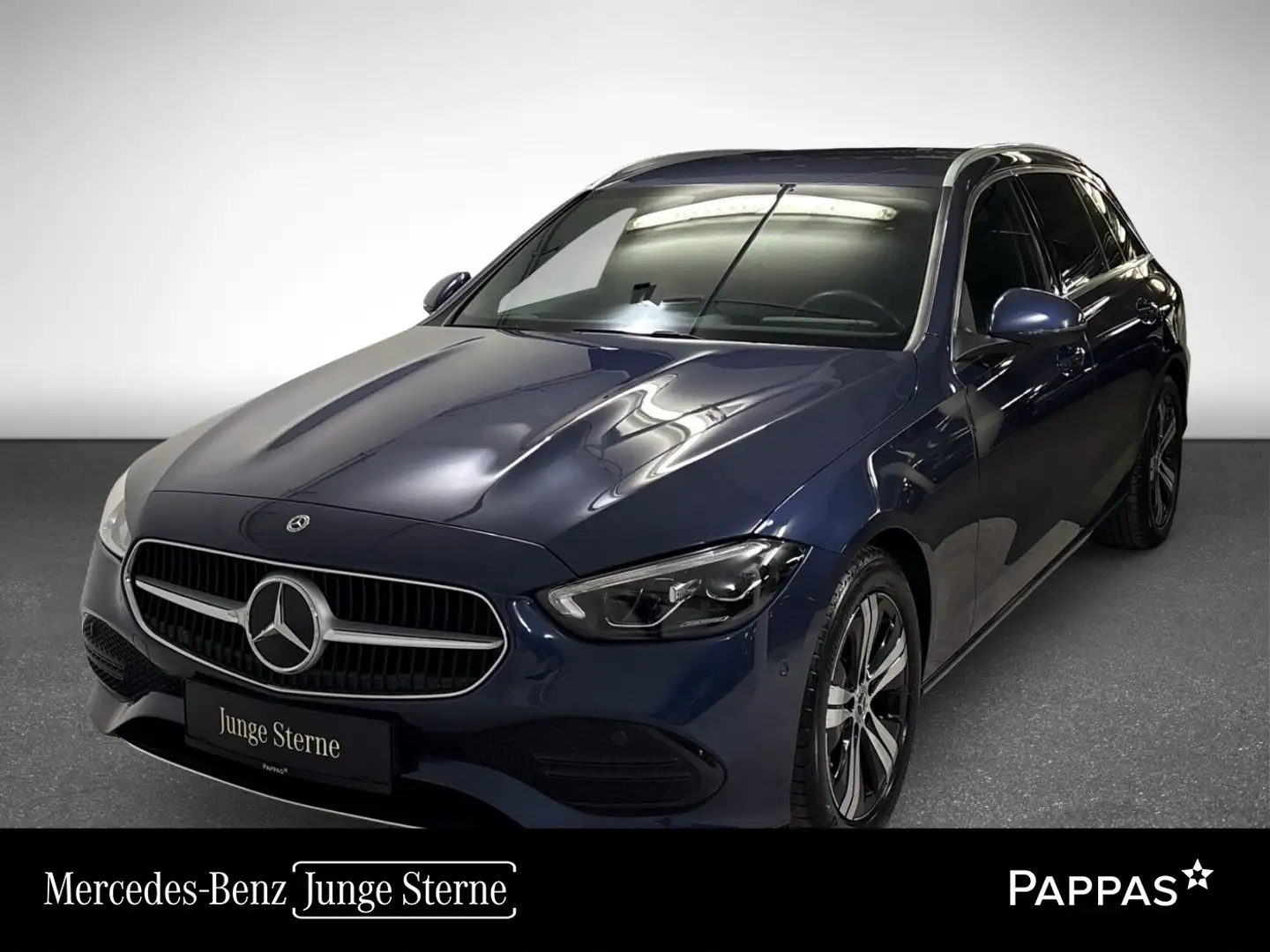 Mercedes-Benz C 220 d 4MATIC T-Modell PTS Cam Navi Sitzklima Blau - 1