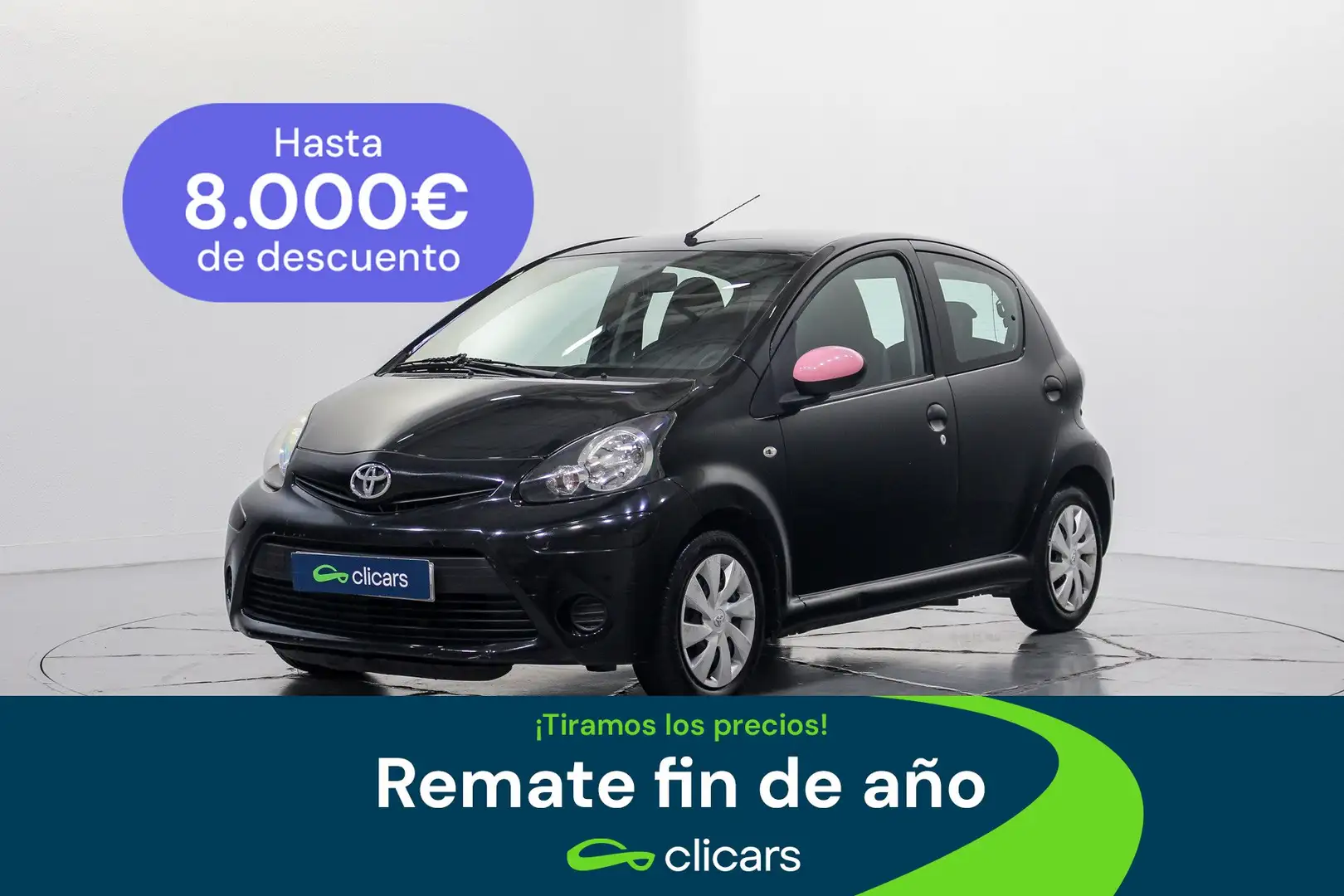 Toyota Aygo 1.0 VVT-i Live Negro - 1