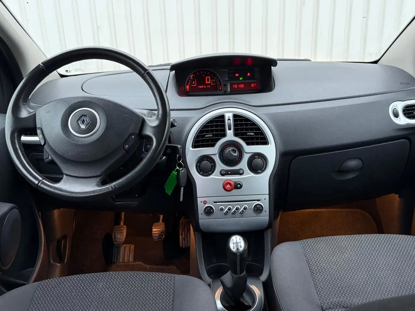 Renault Modus 1.2-16V Dynamique 2e Eigenaar,Airco,5Deurs,CruiseC Schwarz - 2
