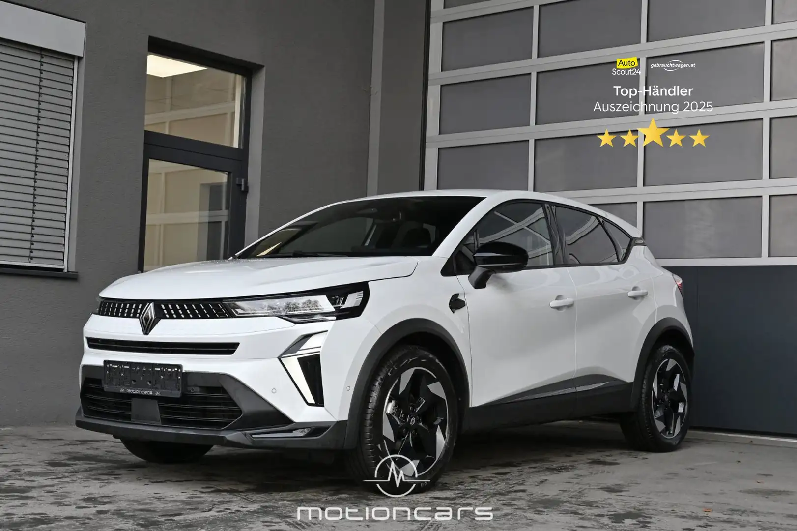 Renault Captur 1.3 TCe 158HK TECHNO EDC Pickerl NEU Weiß - 1
