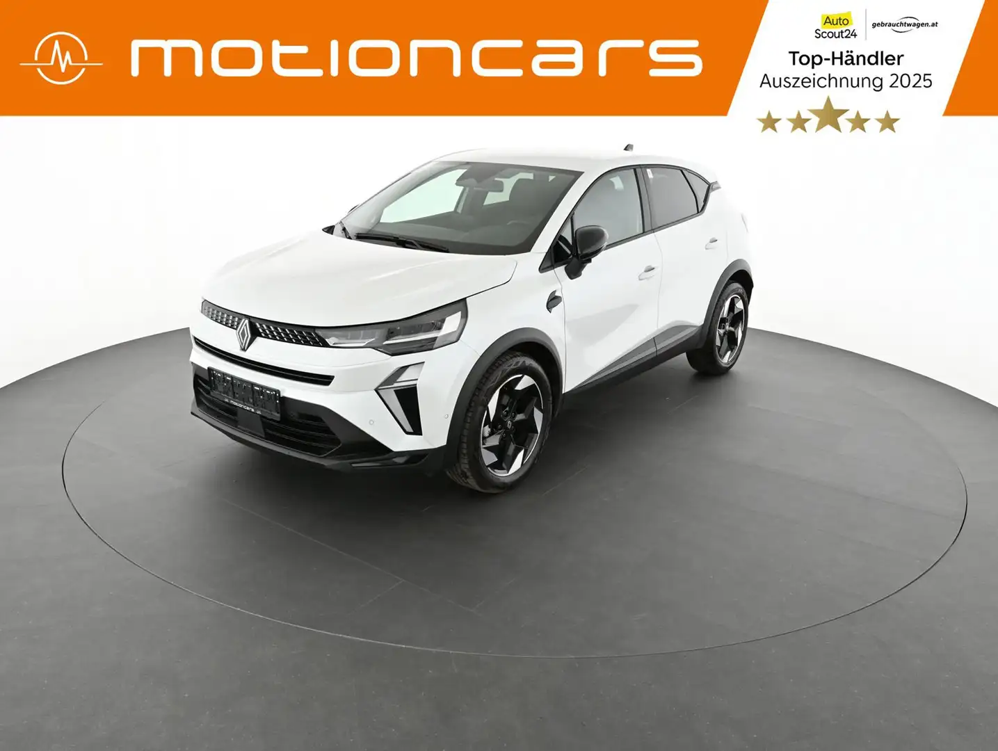 Renault Captur 1.3 TCe 158HK TECHNO EDC Pickerl NEU Weiß - 1