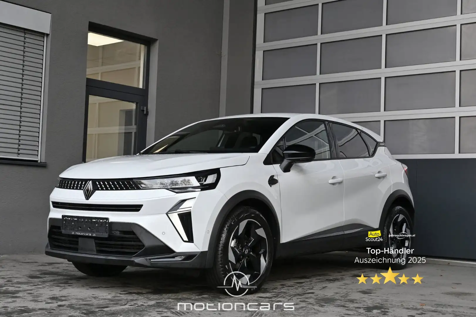 Renault Captur 1.3 TCe 158HK TECHNO EDC Pickerl NEU Weiß - 1