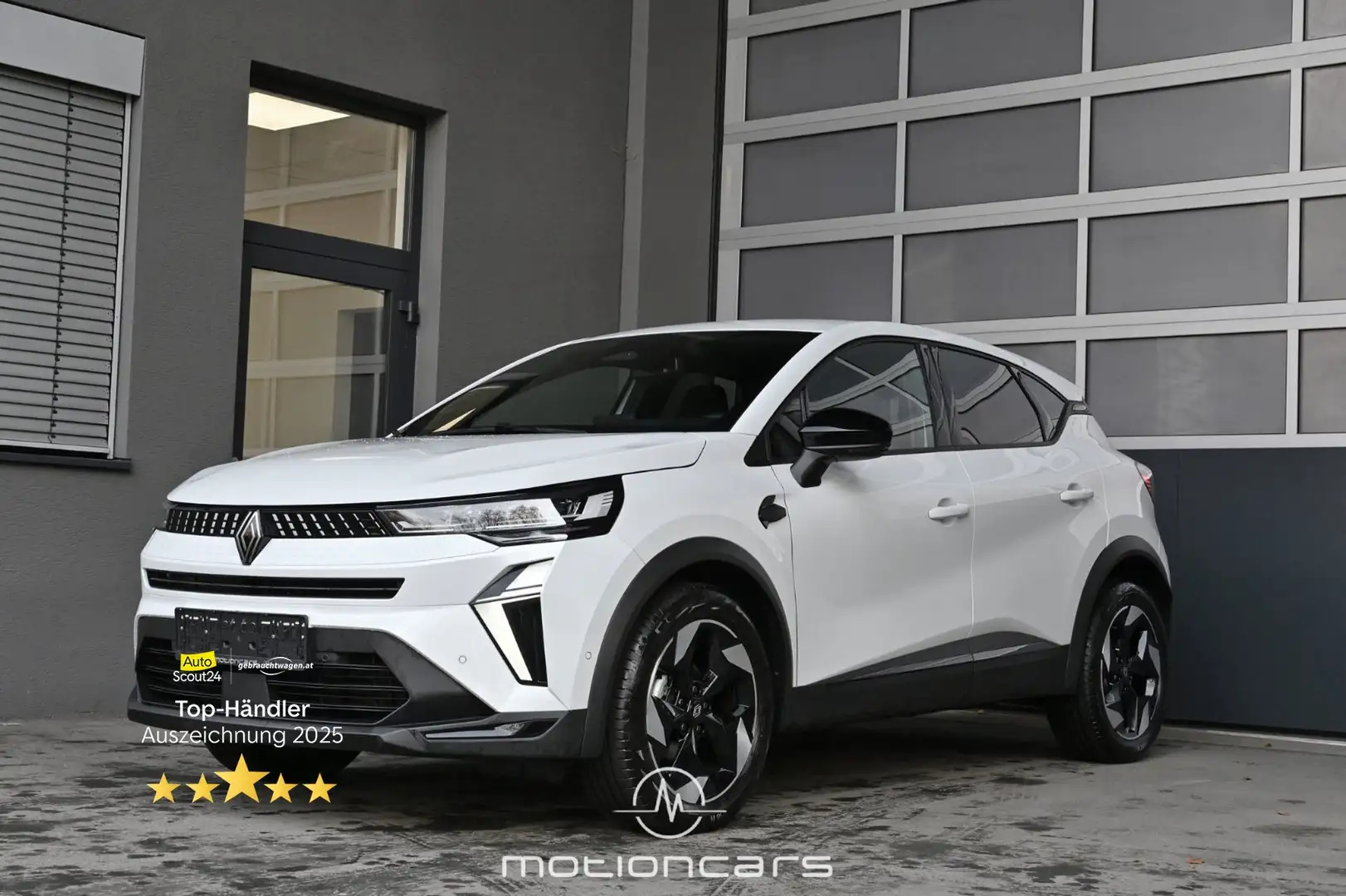 Renault Captur 1.3 TCe 158HK TECHNO EDC Pickerl NEU Weiß - 1