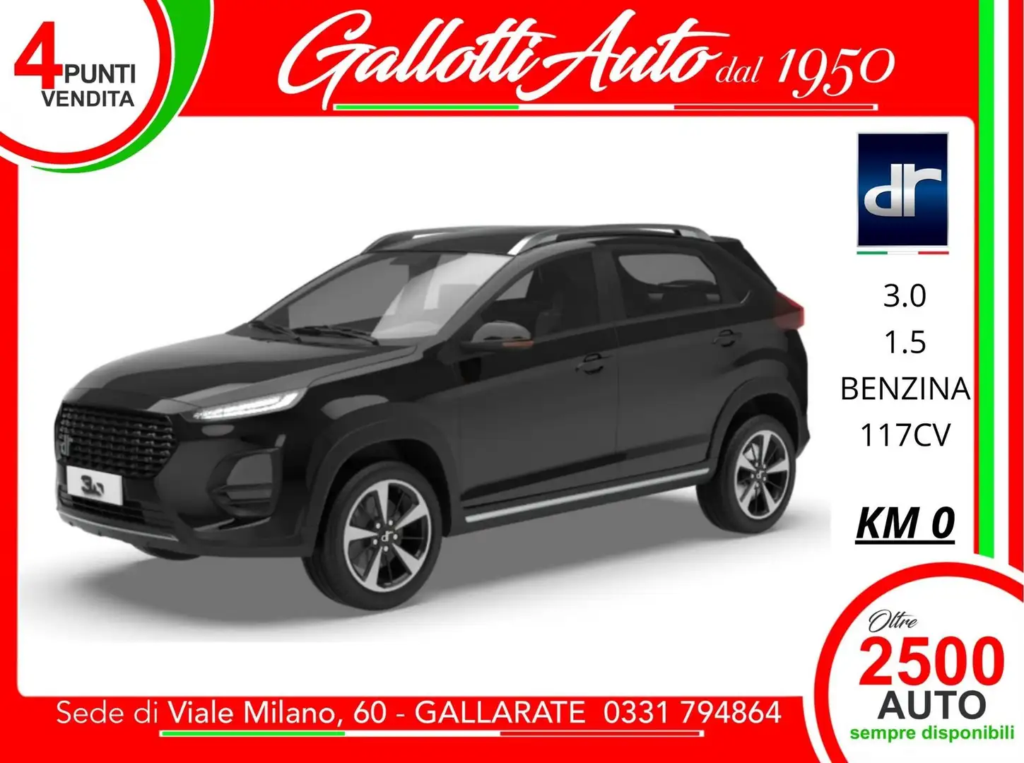 DR Automobiles DR 3.0 1.5 CVT Negru - 1
