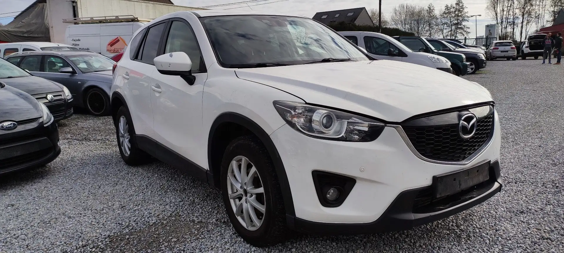 Mazda CX-5 2.2 Skyactiv-D (150CH) 4x2 💢EUR.6B_AUTOM💢 Blanc - 1