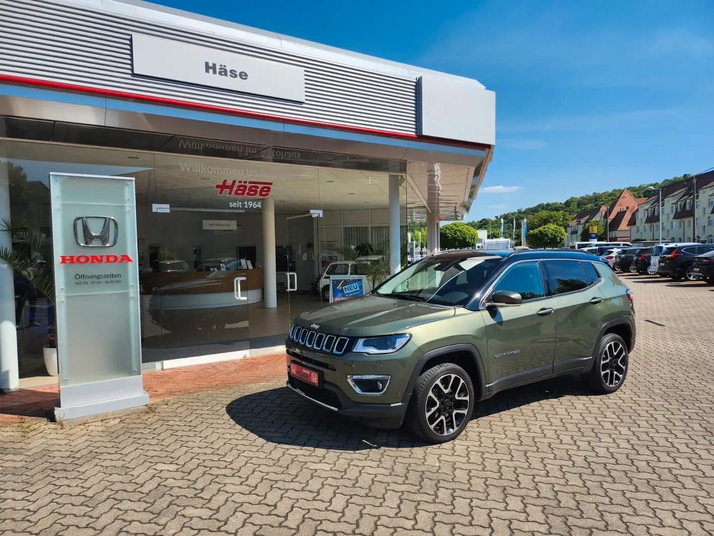 Jeep Compass 2, 0 Multijet Limited 4WD, Leder Vert - 1