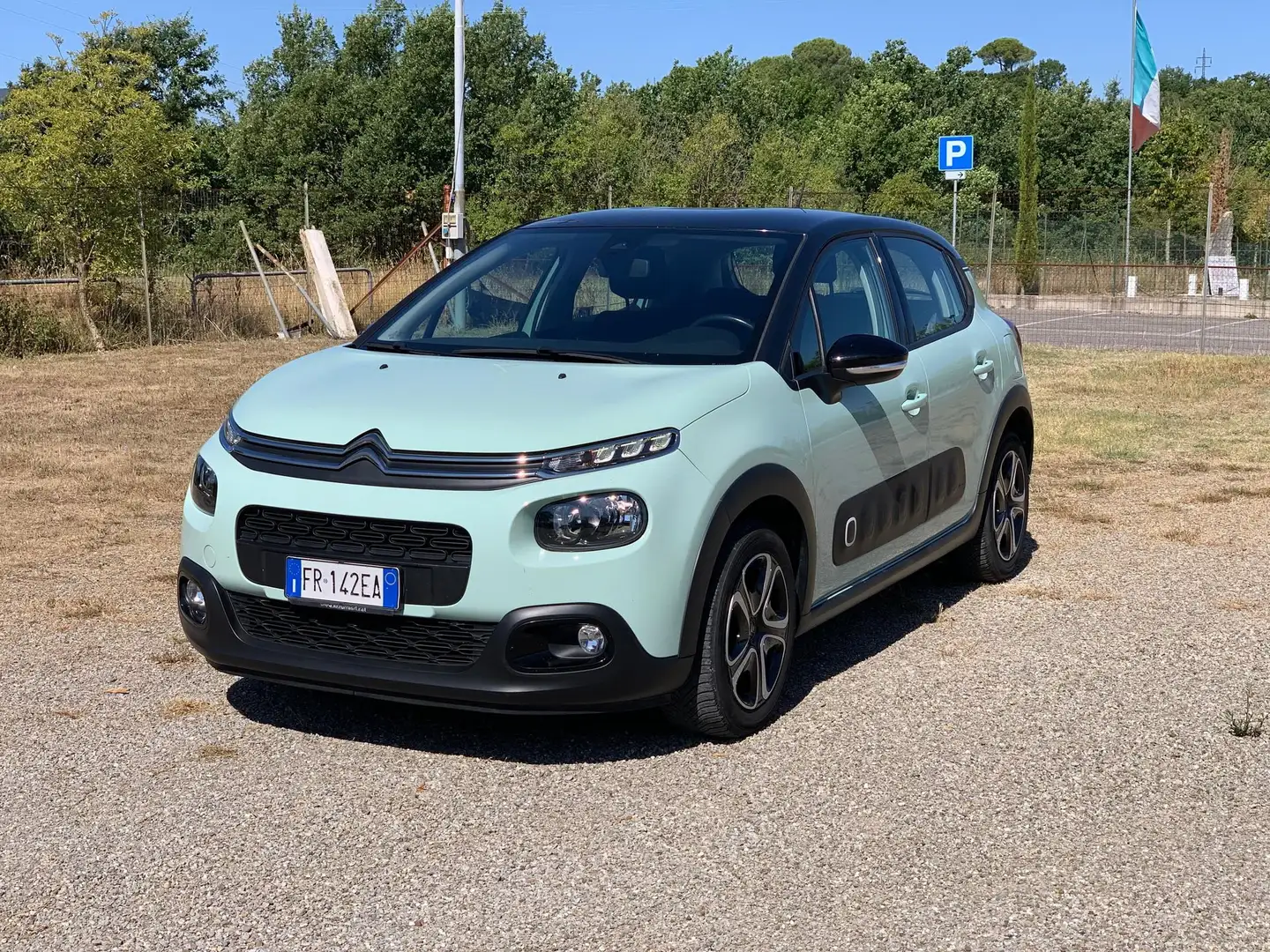 Citroen C3 C3 BlueHDi 100 S&S Feel Grün - 1