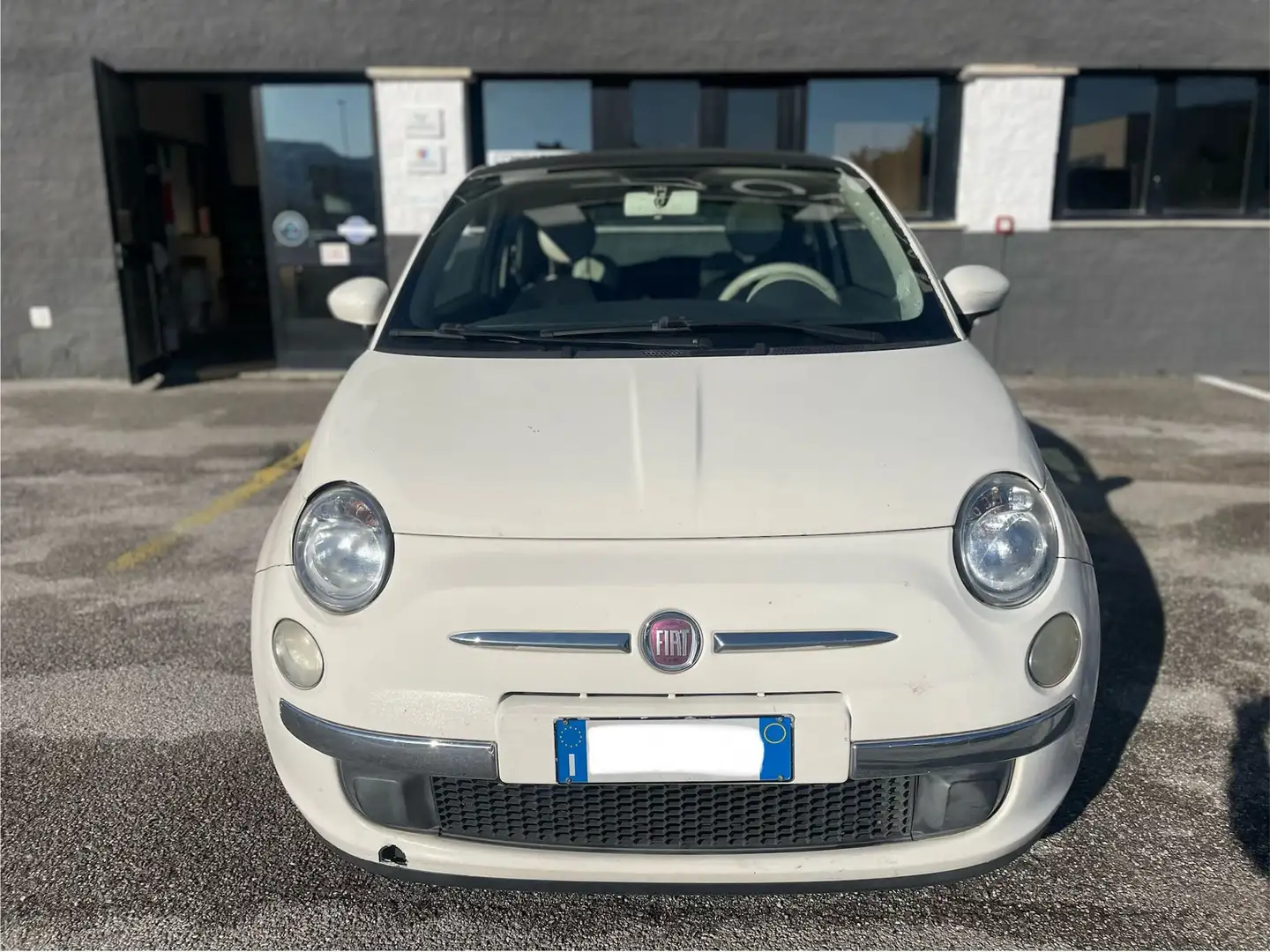Fiat 500 1.2 LOUNGE 69CV Weiß - 2