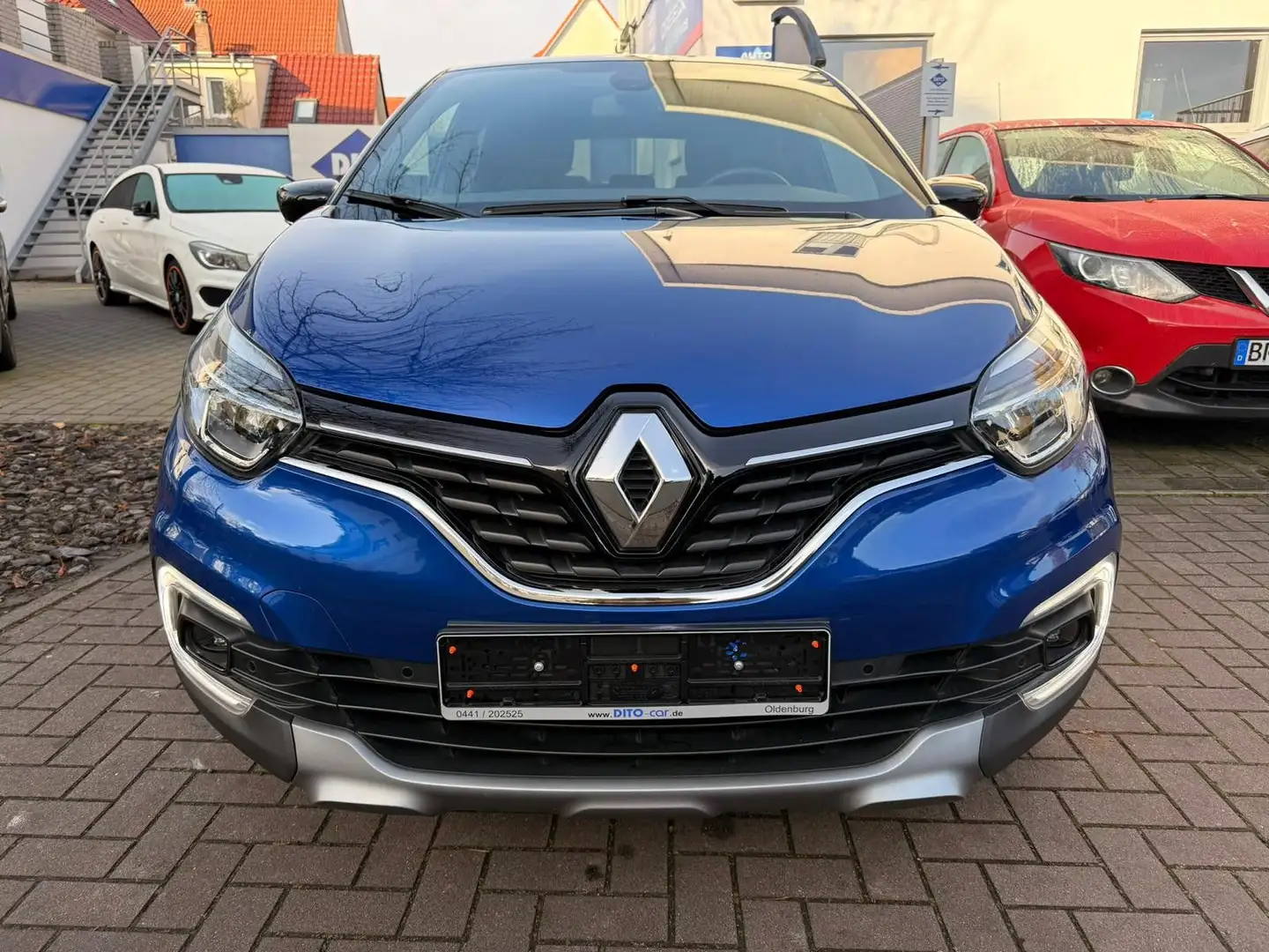 Renault Captur Version S AUTOMATIK/KLIMA/SHZ/KAMERA/NAVI Bleu - 2