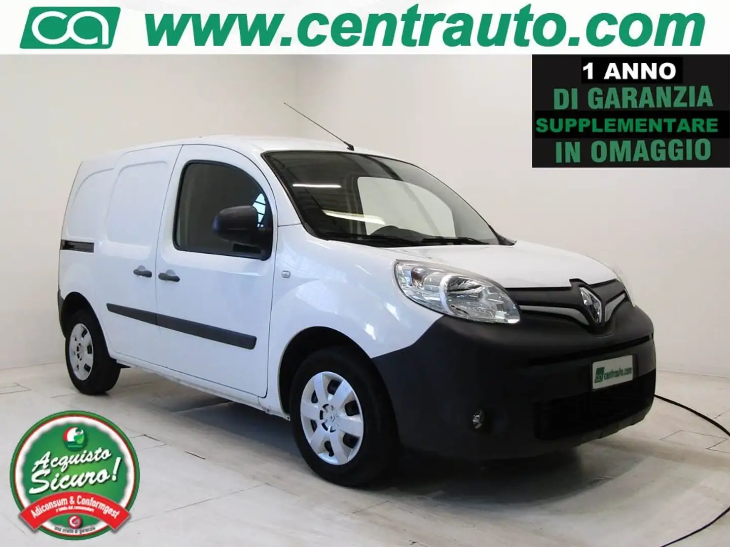 Renault Kangoo 1.5 dCi Van Manuale * AUTOCARRO * 2 POSTI * Bianco - 1
