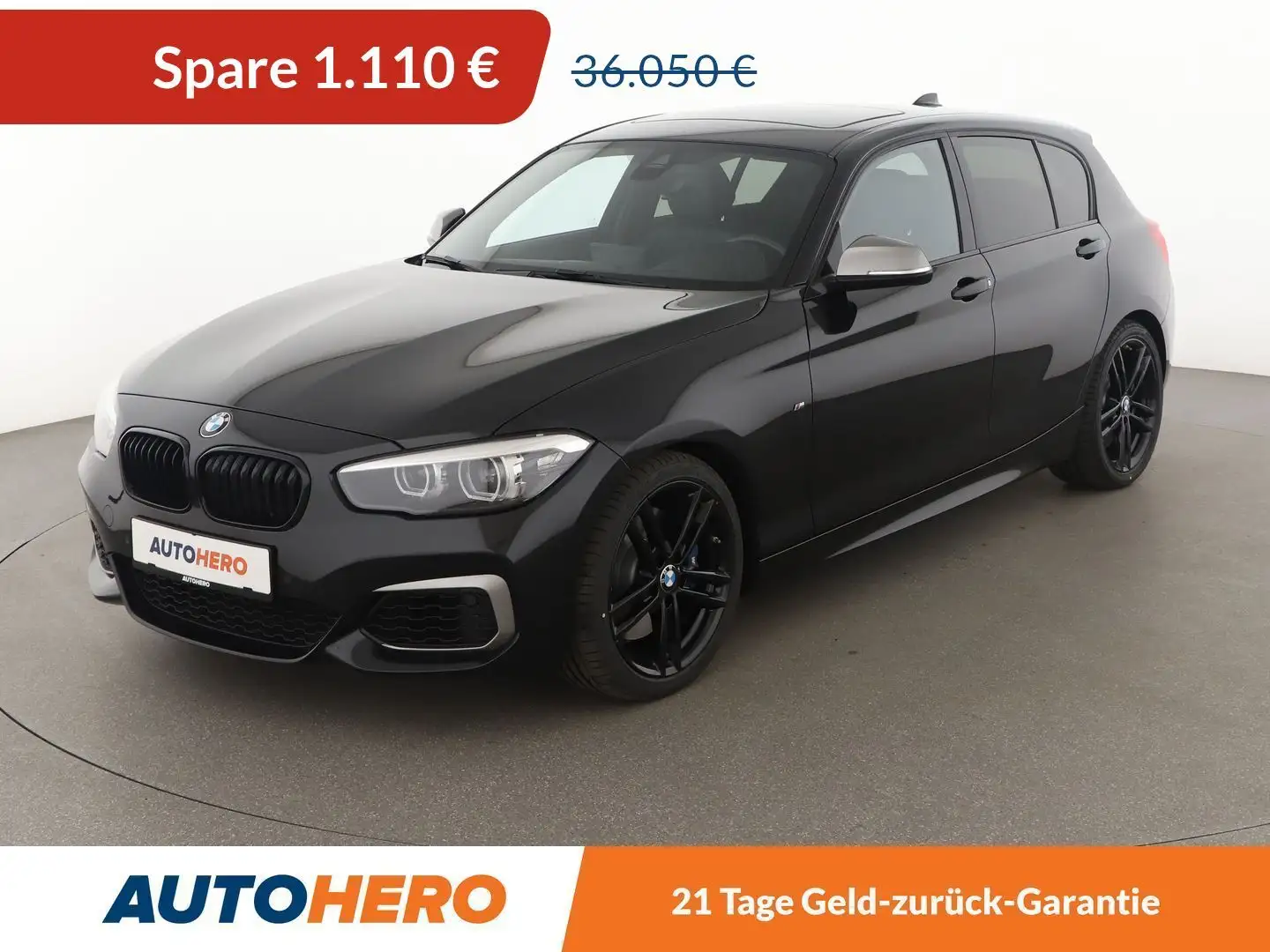BMW 140 M140i xDrive Special Edition Aut.*NAVI*LED* Schwarz - 1
