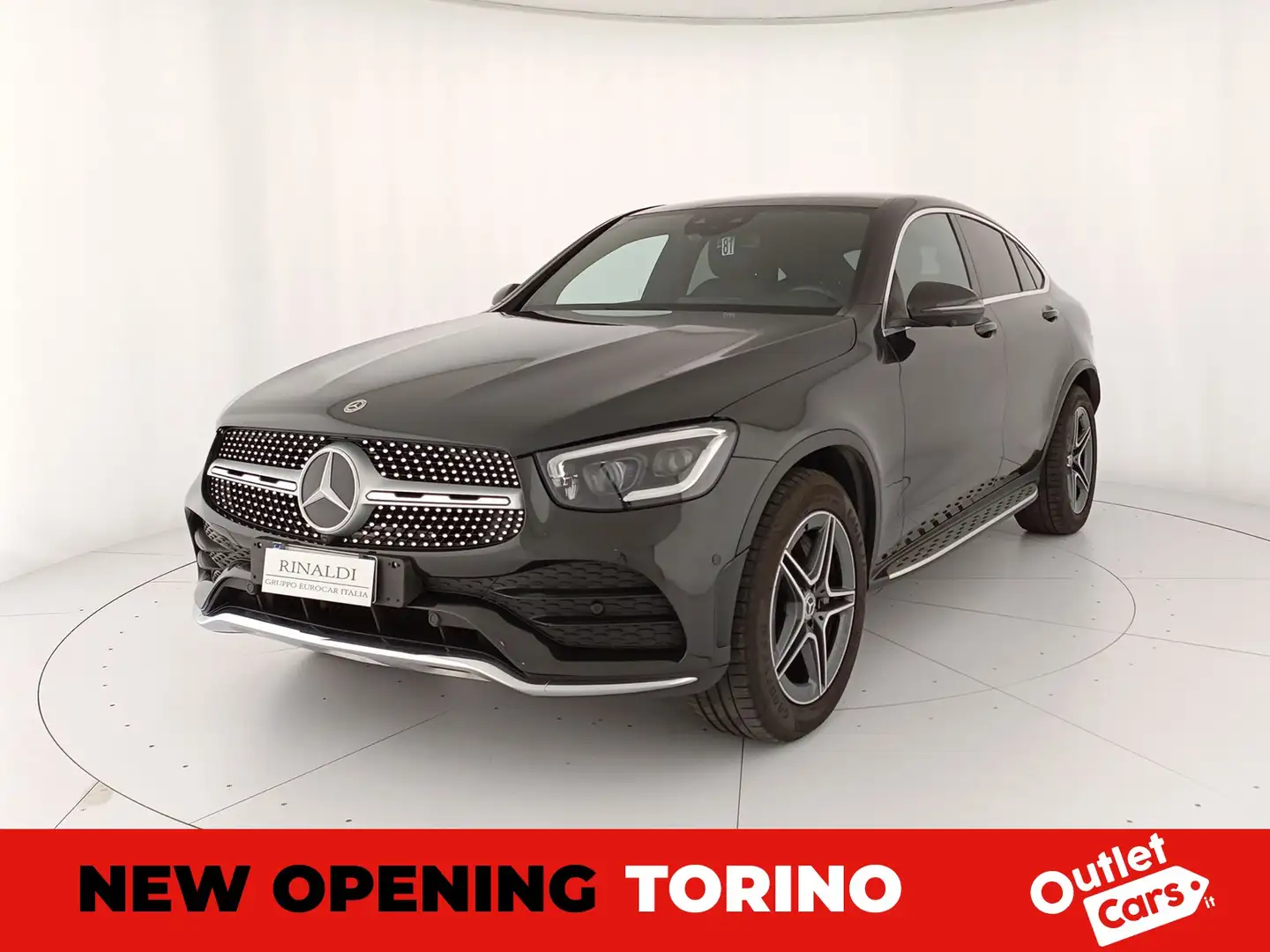 Mercedes-Benz GLC 220 coupe 220 d premium plus 4matic auto Nero - 1