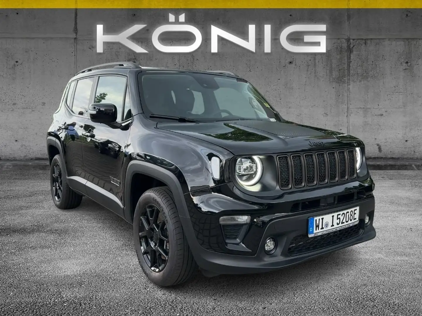 Jeep Renegade 1.3 PHEV Up Automatik 4x4 Klima* Schwarz - 2