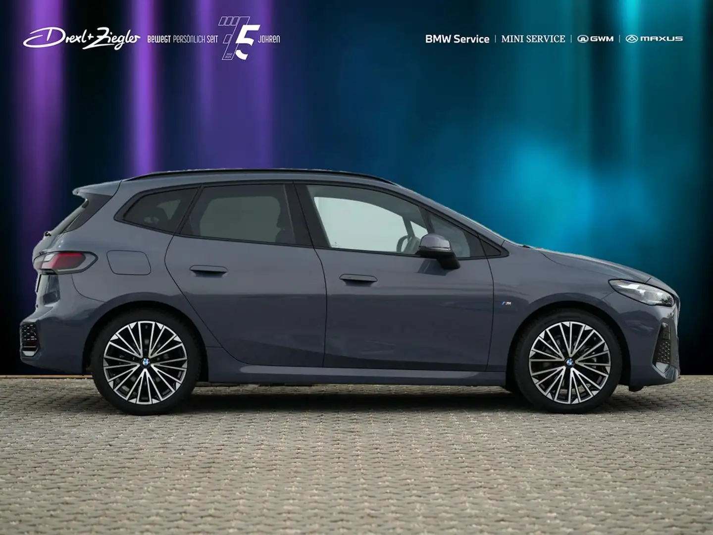 BMW 223 223i Active Tourer M-Sport 19" ACC AHK GSD HuD Šedá - 2
