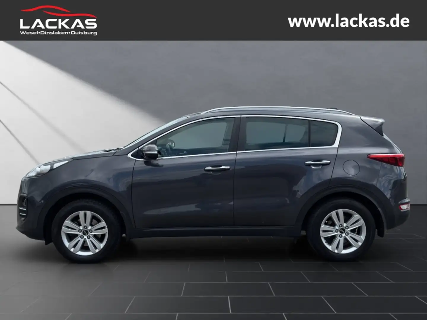 Kia Sportage Attract 2WD 1.6 GDI*Navi*Rückfahrkamera*2 Vorbesit Gris - 2