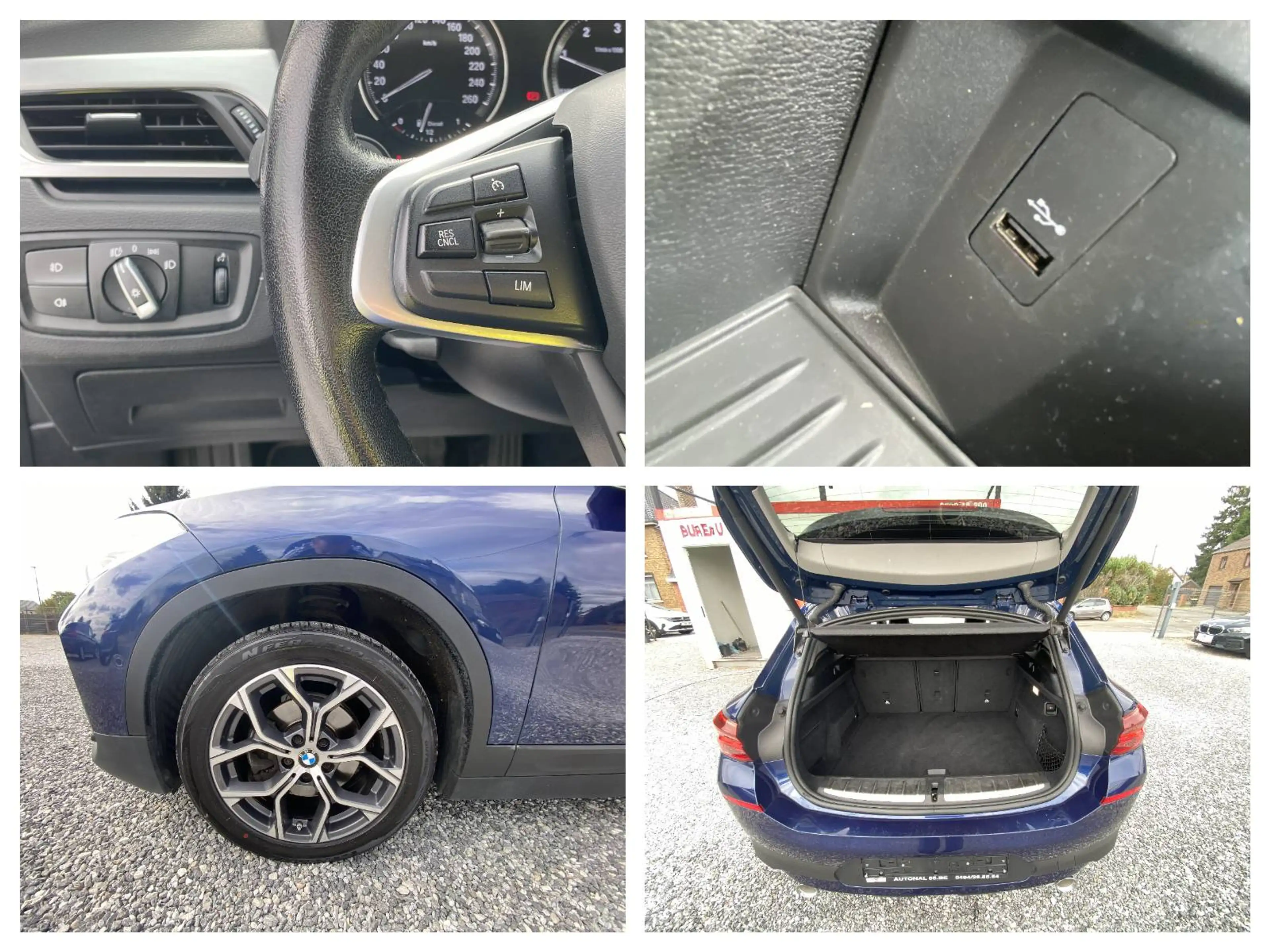 BMW X2 2.0 dAS 150CH sDrive18 SPORT LINE**CARNET**BOITE AUTO**GPS**BI XENON LED**CUIR**PDC — photo 10