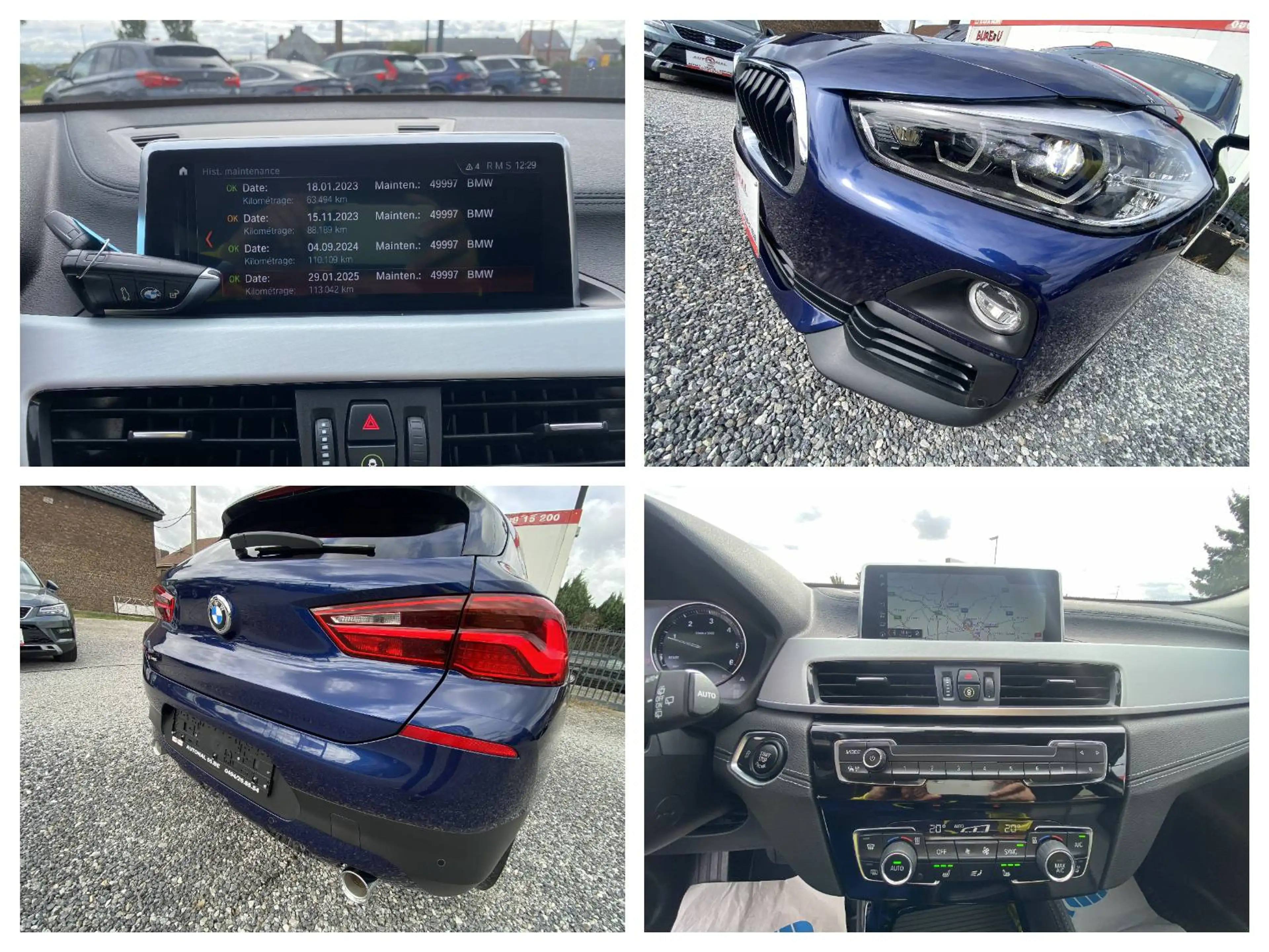BMW X2 2.0 dAS 150CH sDrive18 SPORT LINE**CARNET**BOITE AUTO**GPS**BI XENON LED**CUIR**PDC — photo 8