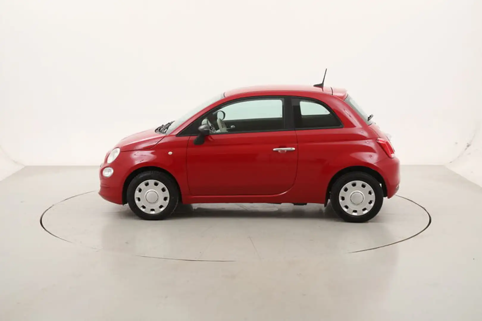 Fiat 500 Hybrid Cult 1.0 Mild Hybrid 70CV Rouge - 2