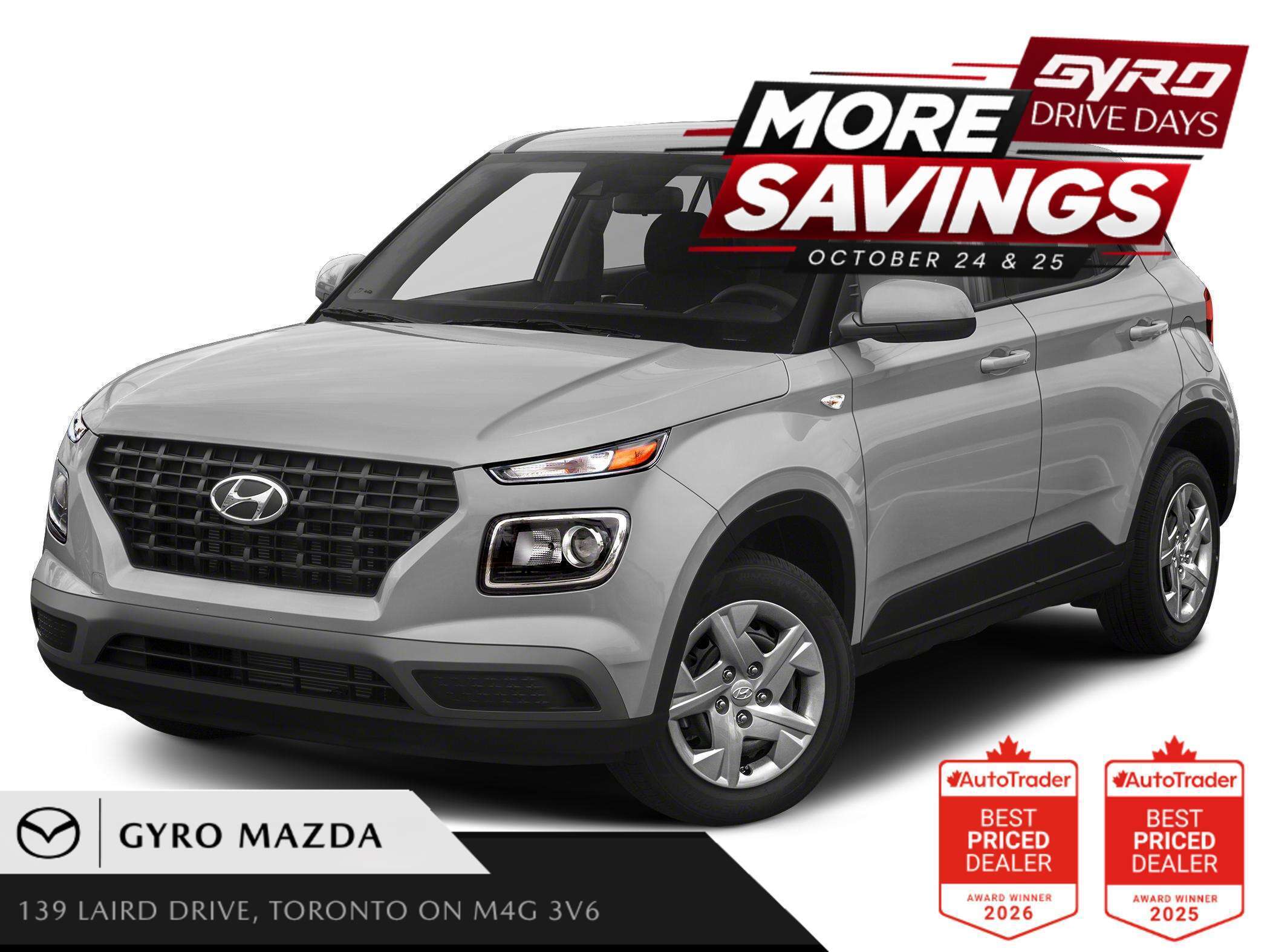 TYPHOON SILVER 2020 Hyundai Venue SUV / Crossover  Automatic