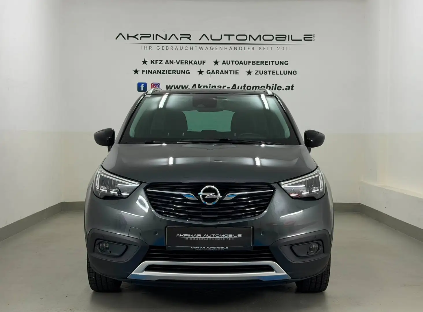 Opel Crossland X Ultimate 1,2 Turbo Aut. NAVI - TOTWINKEL - CARPLAY Grau - 2