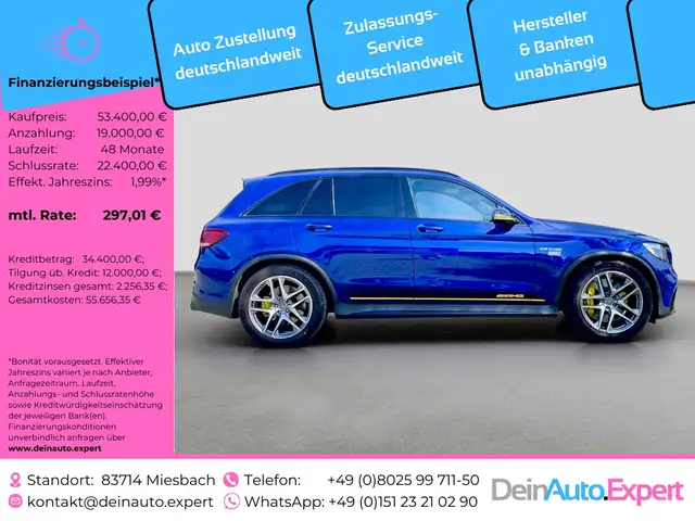 Mercedes-Benz GLC 63 AMG GLC 63 S AMG 4Matic+ Edition 1 Performance *PANO*