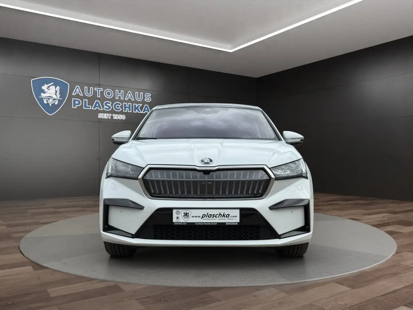 Skoda Enyaq Coupé 80x Suite AHK+PANO+CANTON+HUD+LEDER Klima Weiß - 2