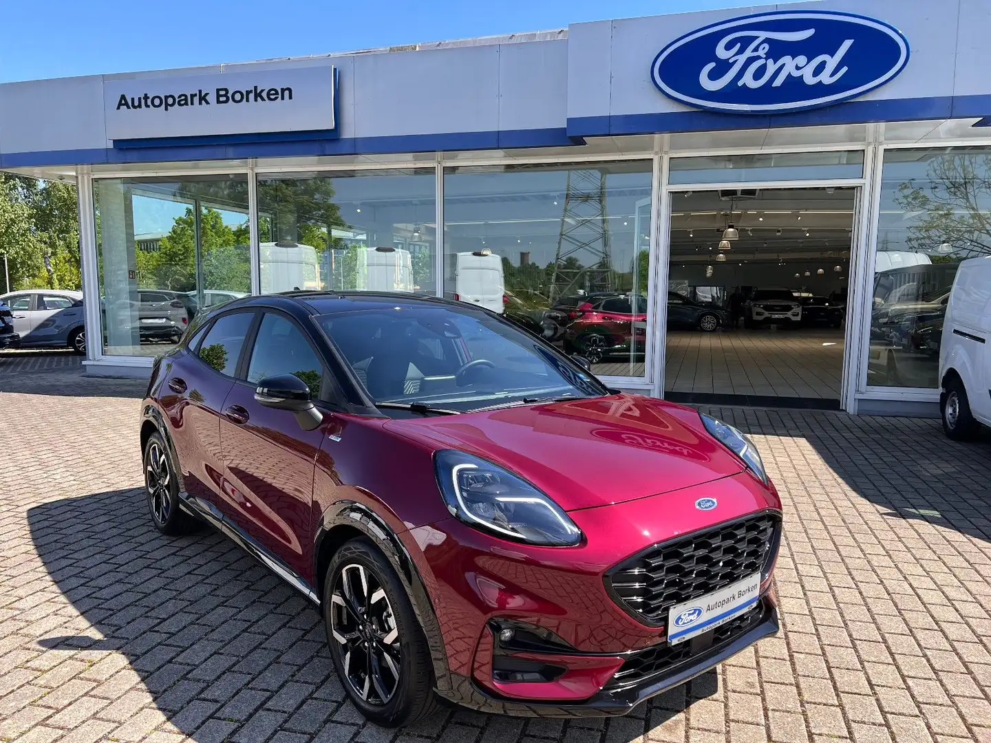 Ford Puma ST Line X Vivid Ruby Edition Massagesitze Rot - 1