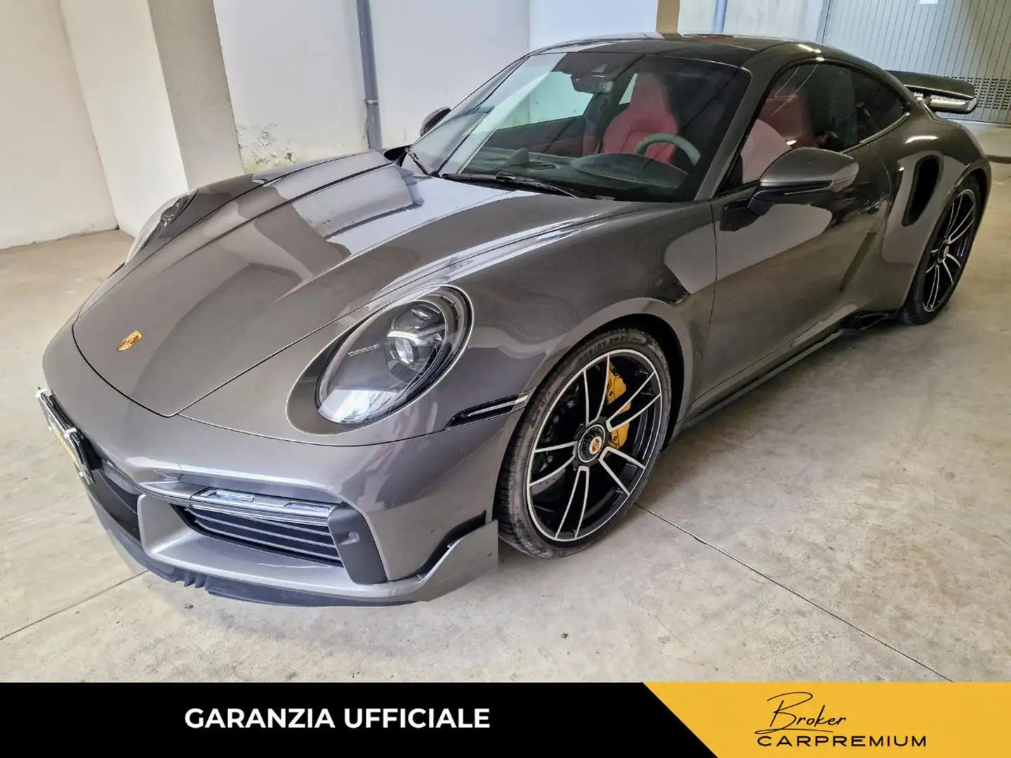 Porsche 911 Turbo S Coupé Grigio - 1