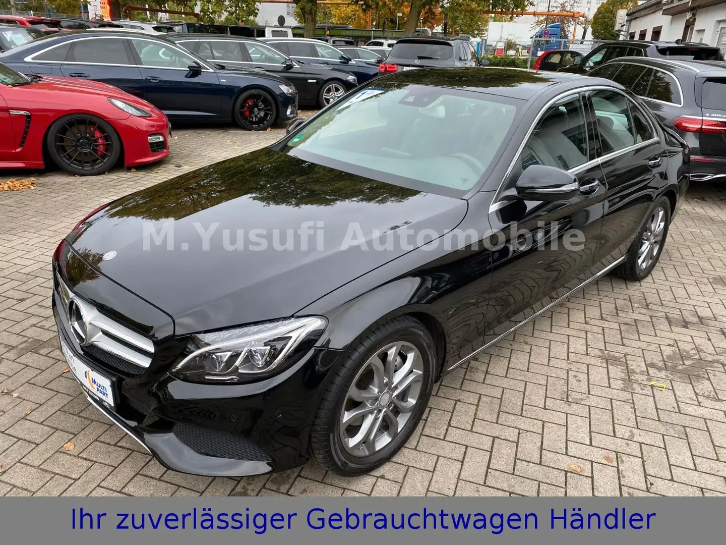 Mercedes-Benz C 200 CGI 7G-TR. AVANTGARDE 1-HAND|MULTIBEAM-LED Schwarz - 1
