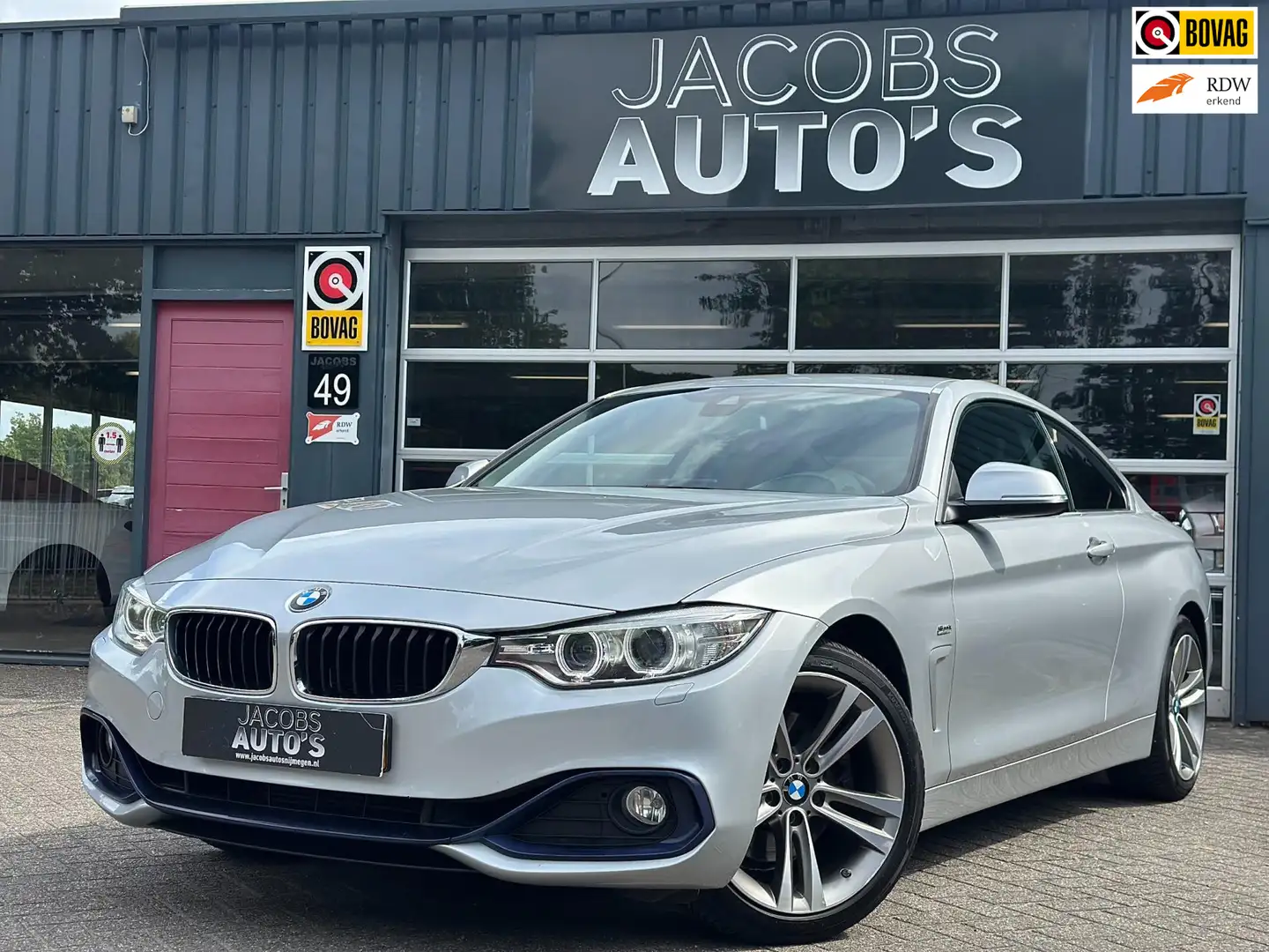 BMW 428 4-serie Coupé 428i High Executive Grijs - 1