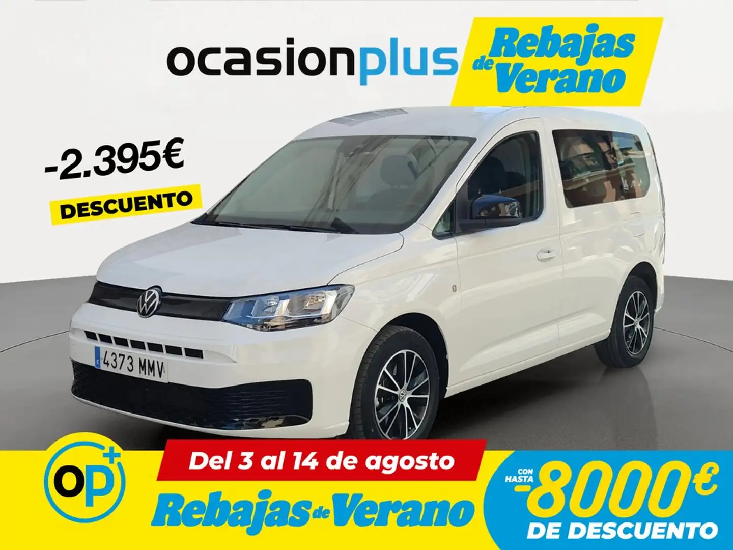 Volkswagen Caddy 2.0TDI Kombi 75kW Blanco - 1