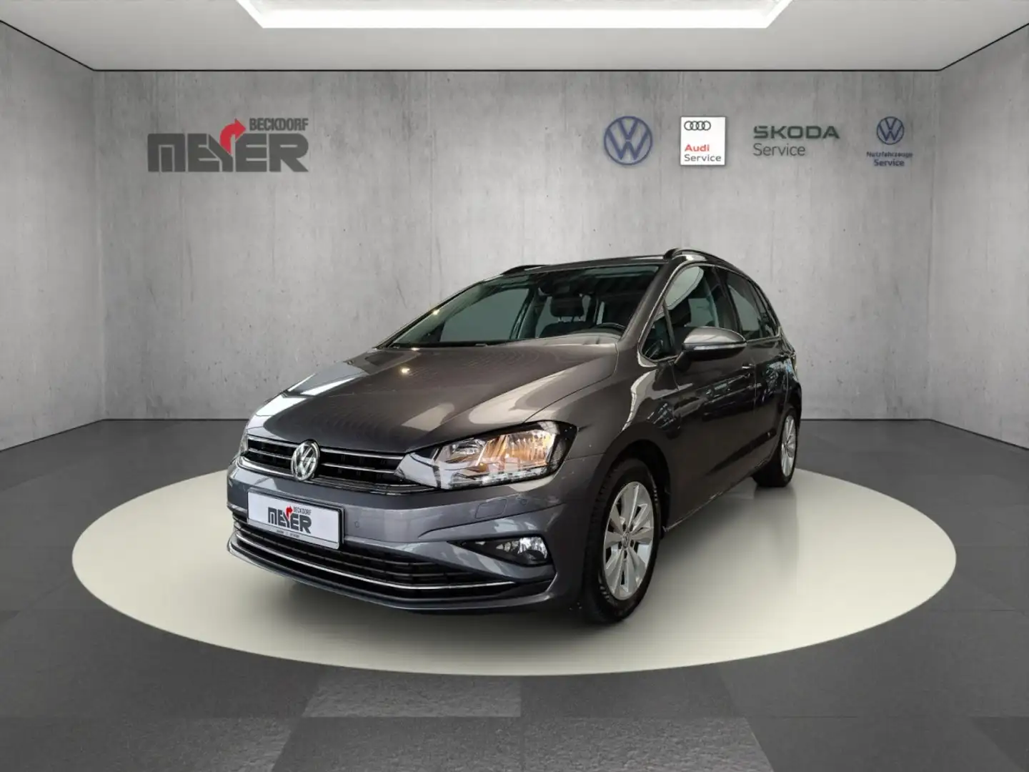 Volkswagen Golf Sportsvan Comfortline 1.0 TSI Klima Navi Rückfahrkamera Grau - 1