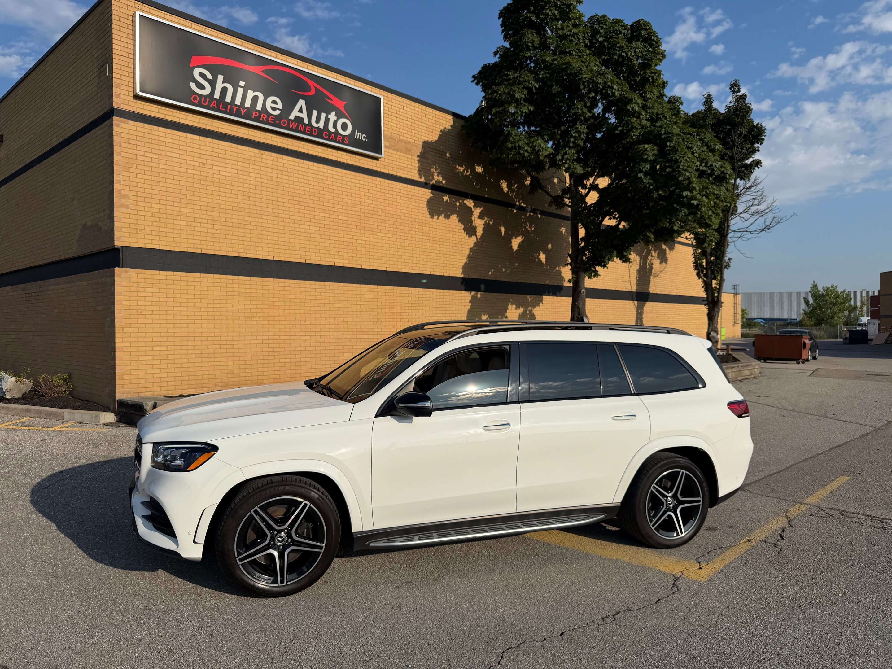 White 2020 Mercedes-Benz GLS SUV / Crossover All-Wheel Drive 9-Speed Automatic