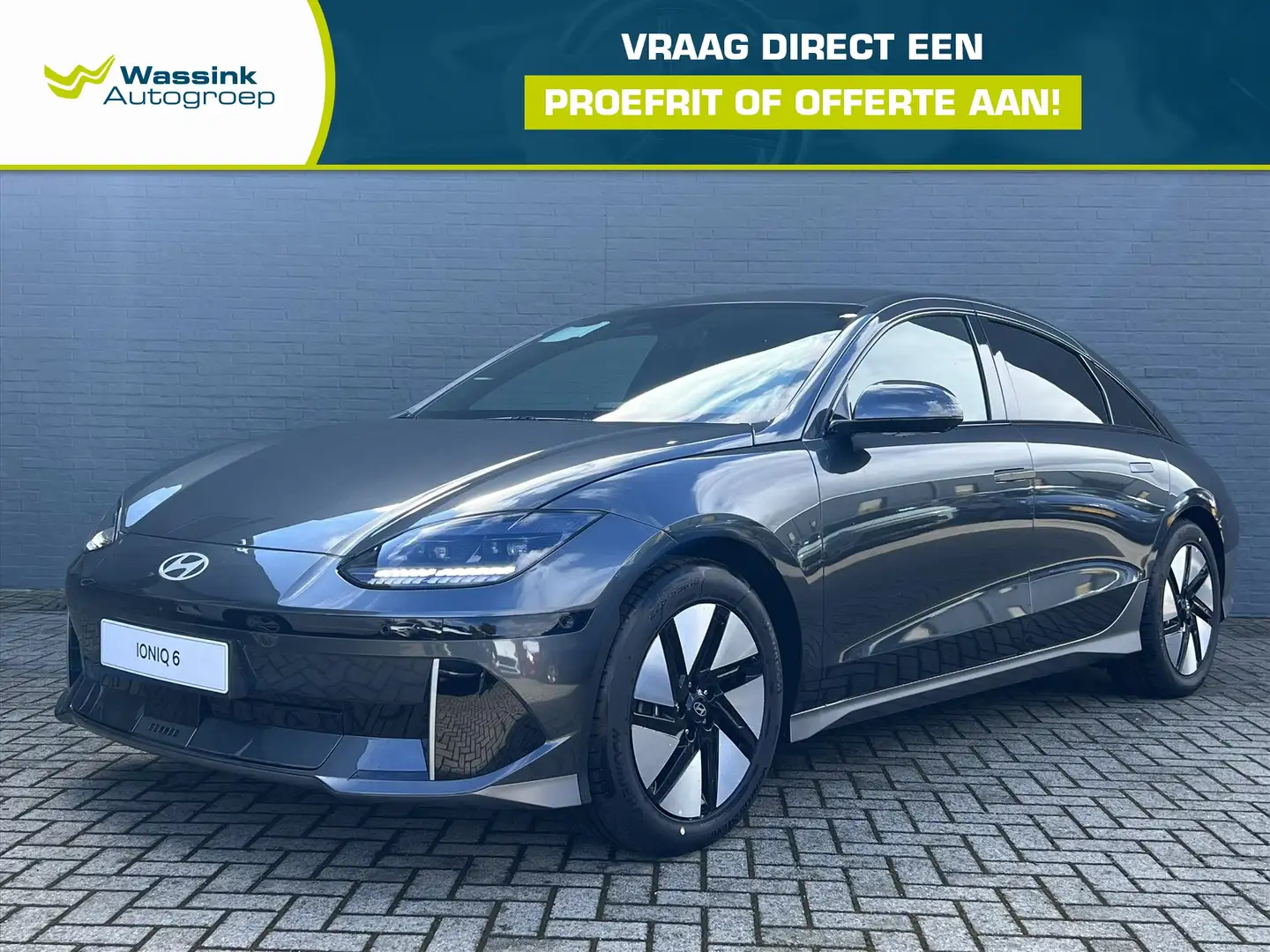 Hyundai IONIQ 6 77,4 kWh 229pk RWD Connect Blauw - 1
