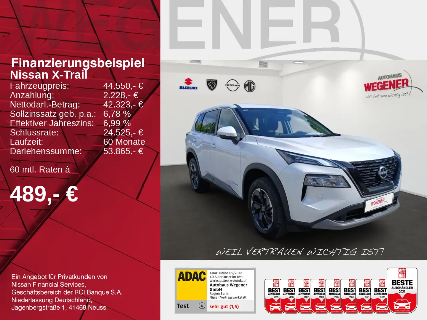 Nissan X-Trail X-TRAIL 1.5 VC-T e-POWER 204 PS Wit - 2