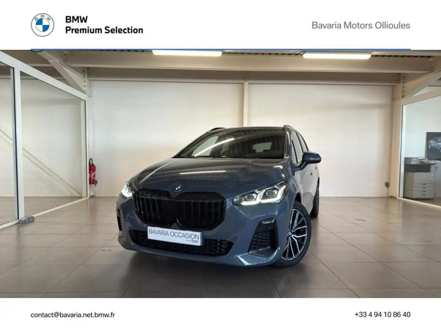 BMW 225 225e 245ch xDrive M Sport DKG7 Gris - 1