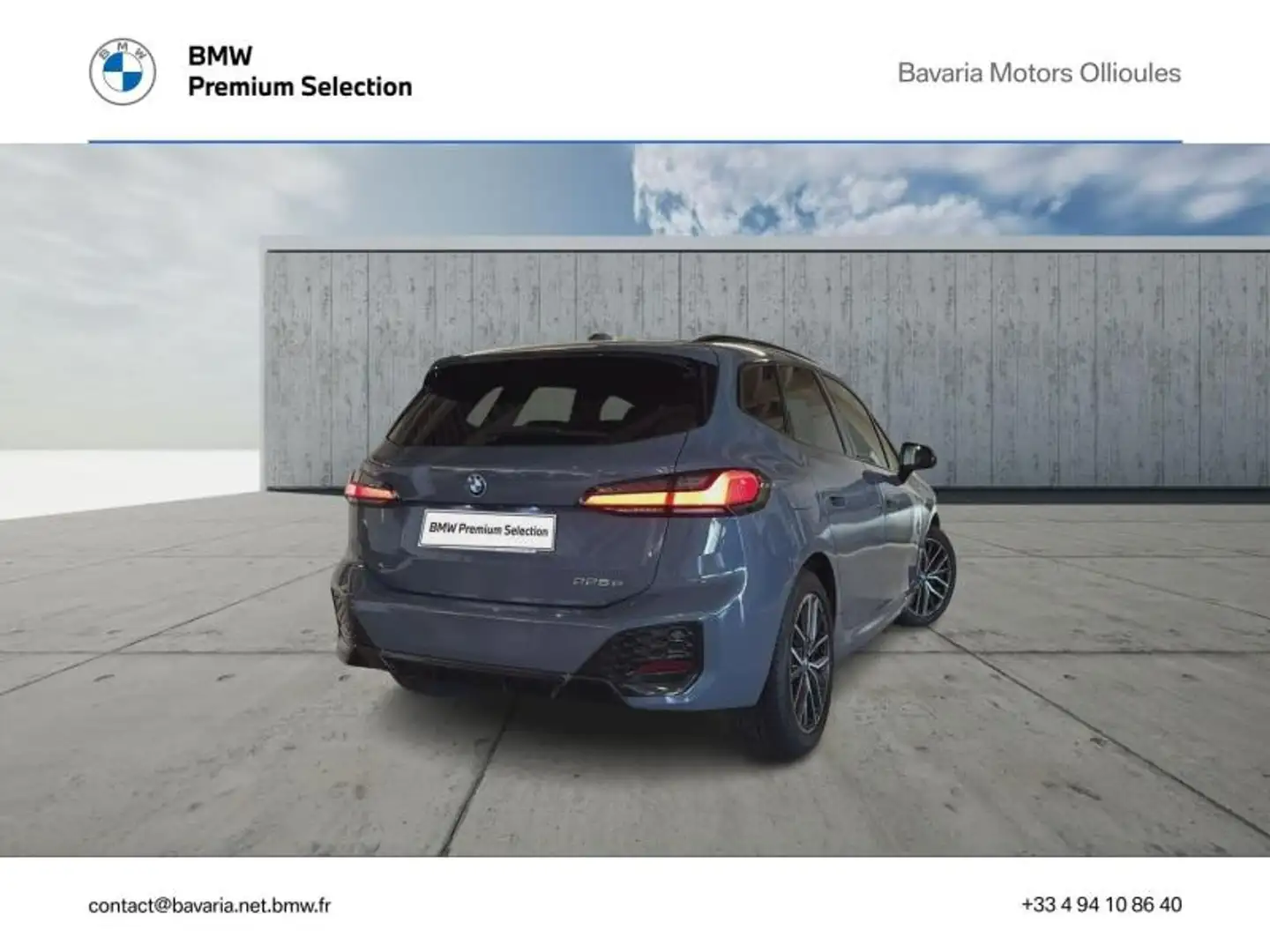 BMW 225 225e 245ch xDrive M Sport DKG7 Gris - 2