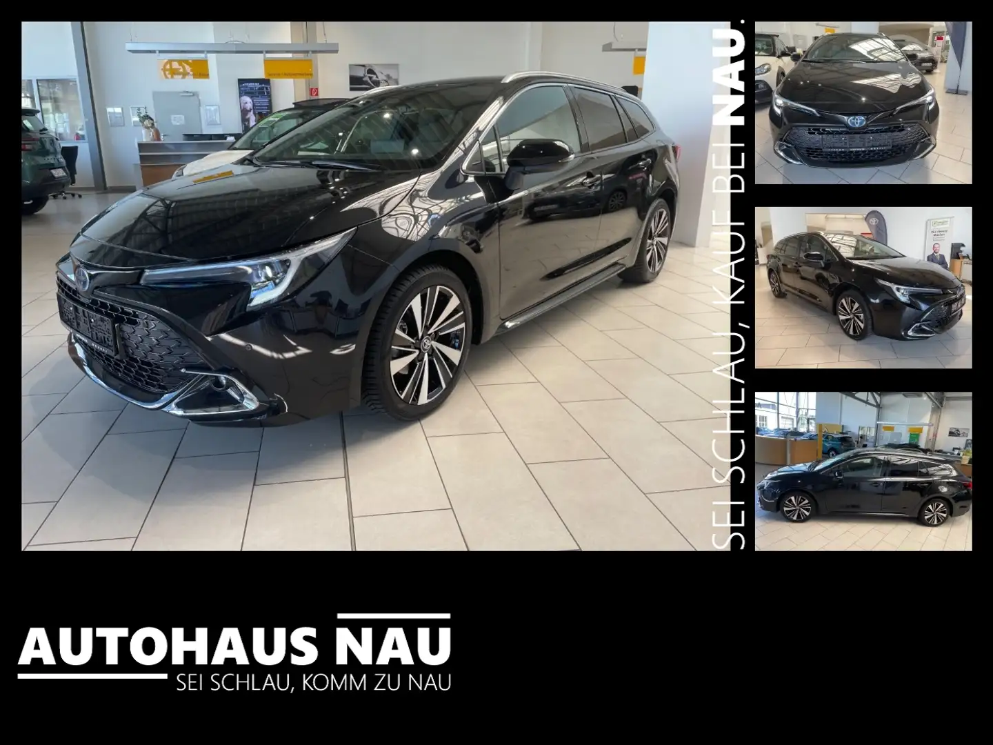Toyota Corolla TS 2,0l Hybrid Teamplayer Technik-Paket Zwart - 1