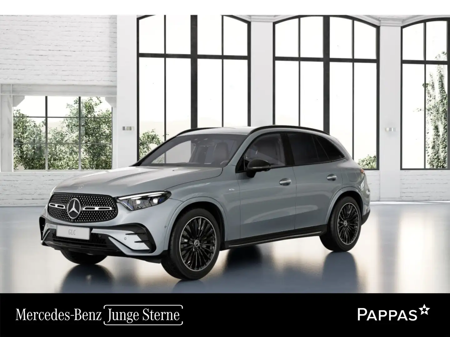 Mercedes-Benz GLC 300 de 4MATIC mit EQ Hybrid Technologie Österr *AMG-Li Silber - 1