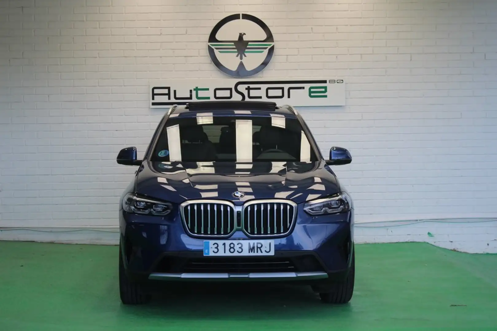 BMW X3 xDrive20d xLine Bleu - 2