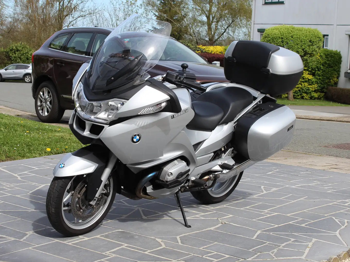 BMW R 1200 RT + GPS Garmin Zumo Silber - 1