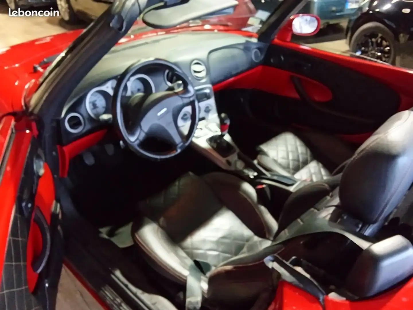 Fiat Barchetta Belle pack 1.8 2000 revise reprise Rouge - 2