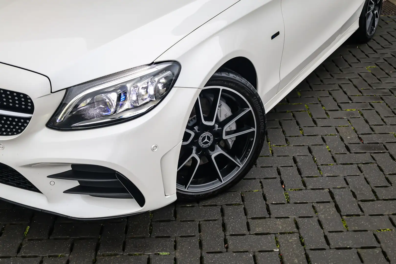 Mercedes-Benz C 300 de 9G-TRONIC AMG Line-Panodak-Carplay Weiß - 2