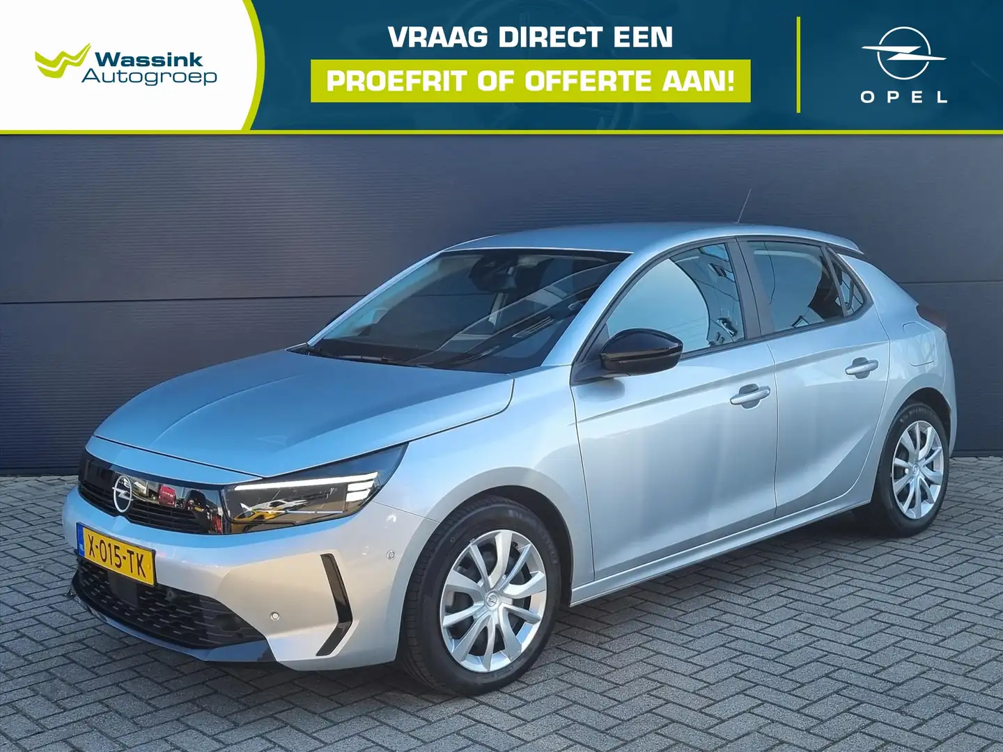 Opel Corsa 1.2 Turbo 100pk Edition | Airco | Cruise Control | Grijs - 1