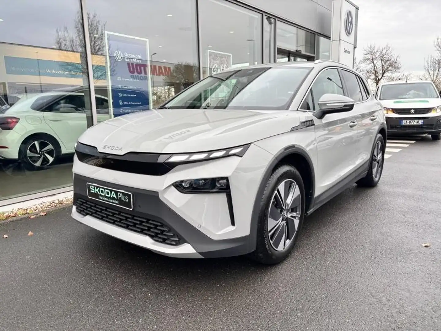 Skoda Elroq 286ch 85 Plus Gris - 1