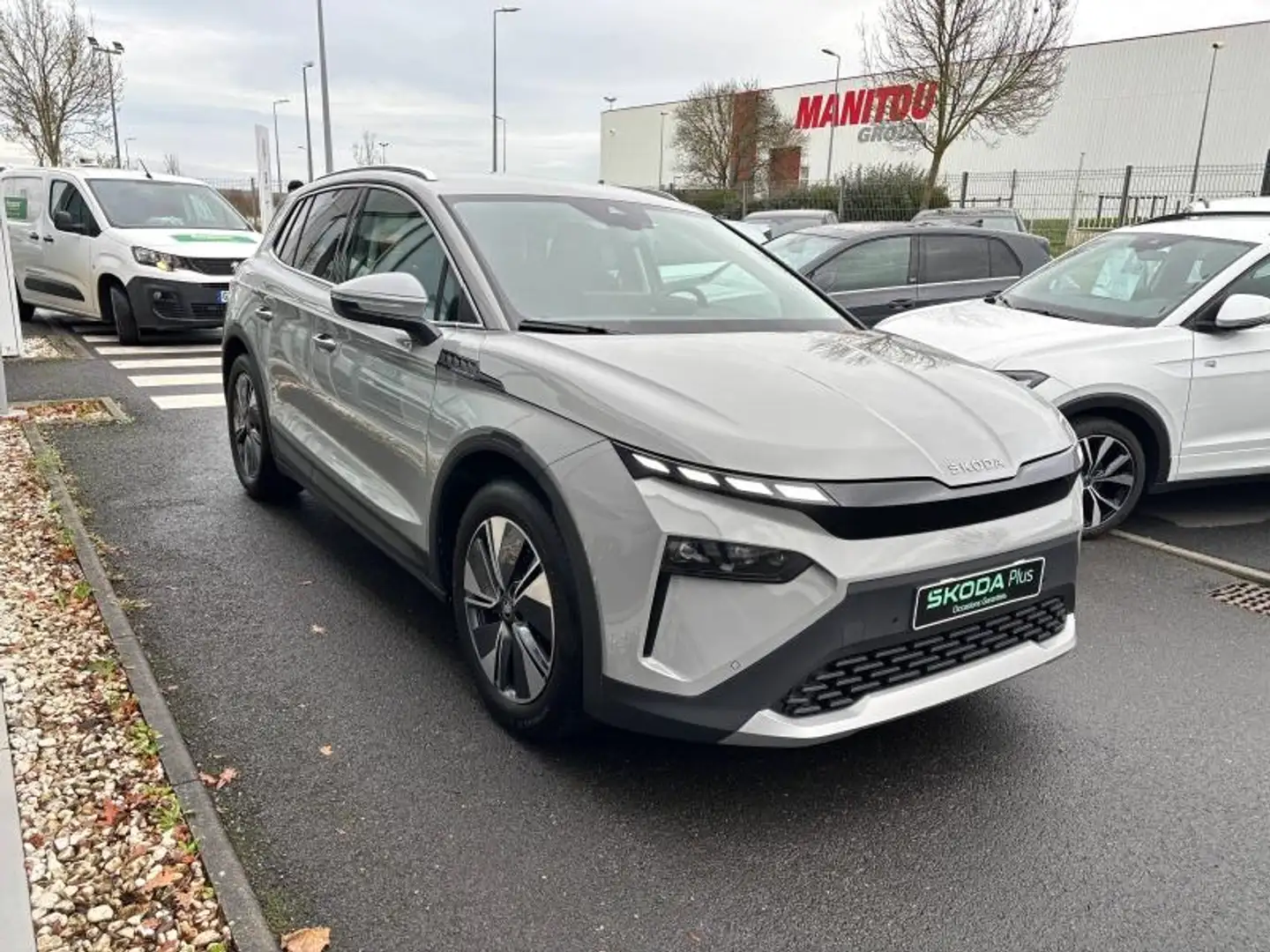 Skoda Elroq 286ch 85 Plus Gris - 2