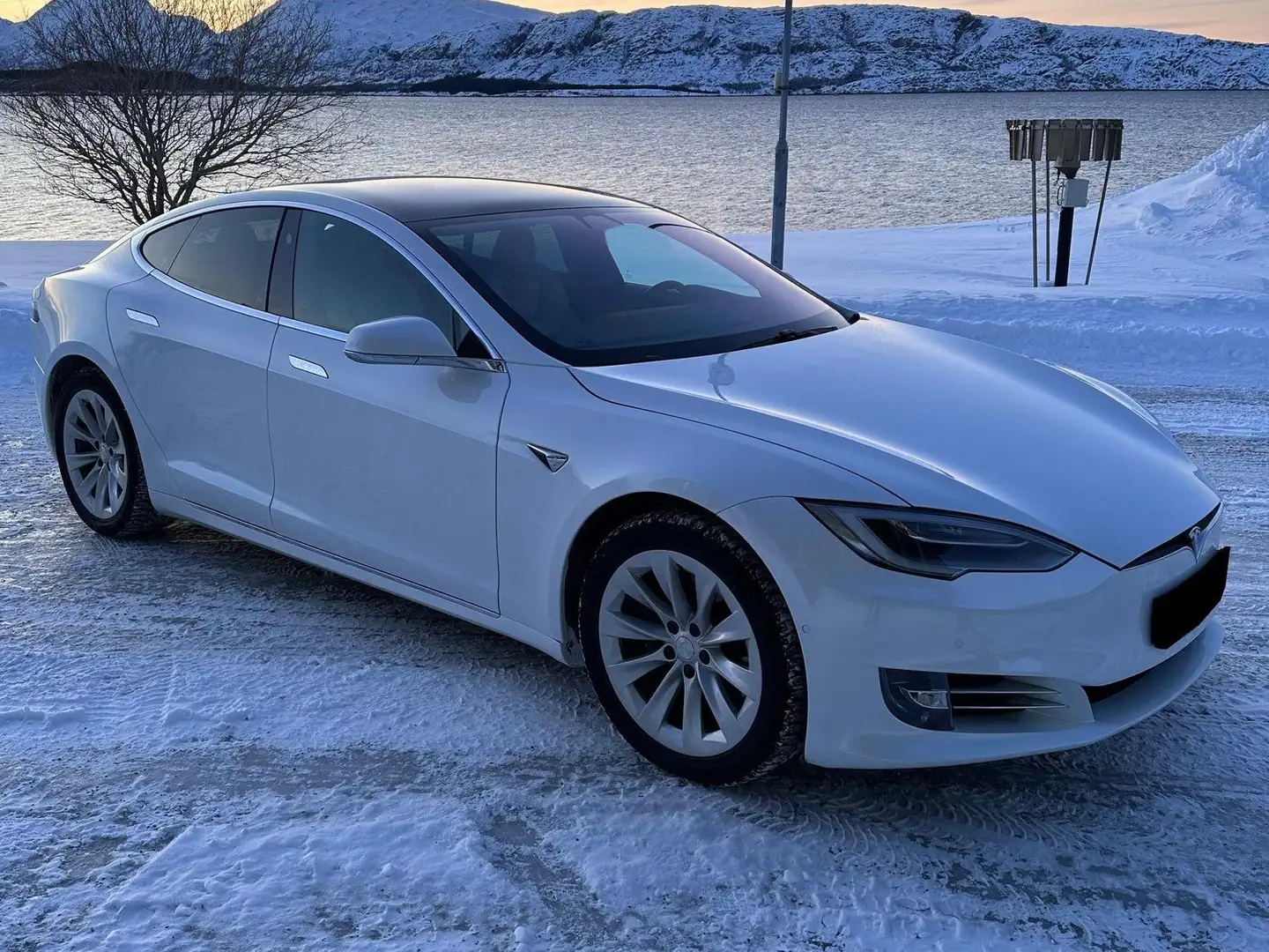 Tesla Model S Long Range Plus - 21'' LED Autopilot Weiß - 1